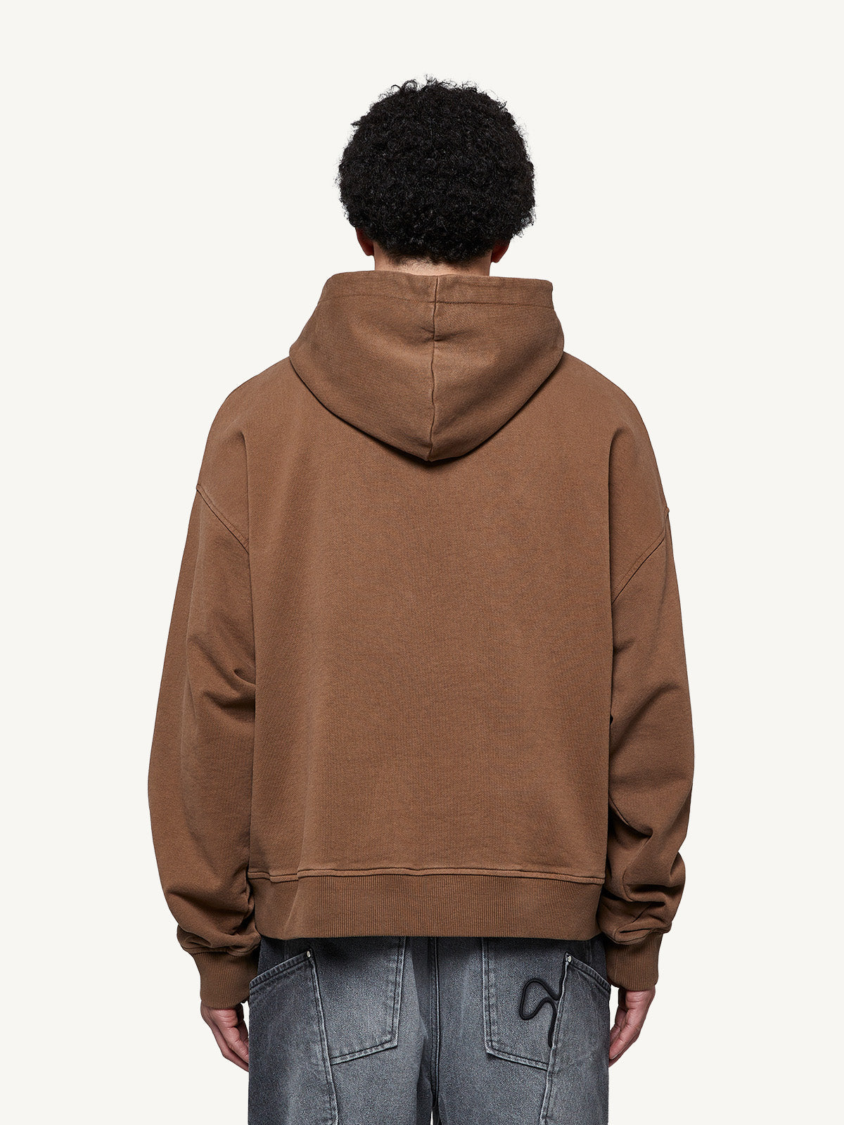 INDUSTRY HOODIE - RUST BROWN