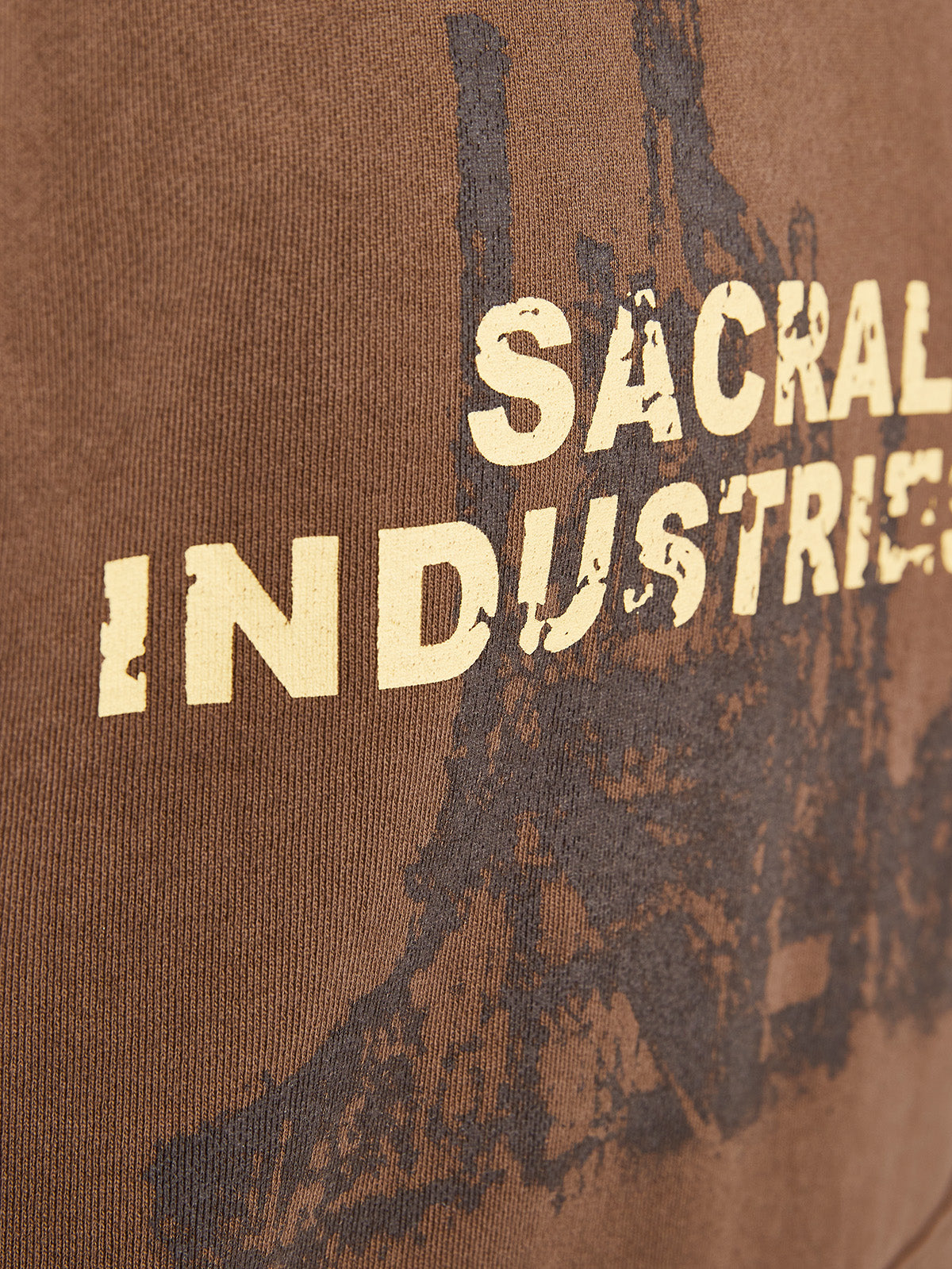 INDUSTRY HOODIE - RUST BROWN