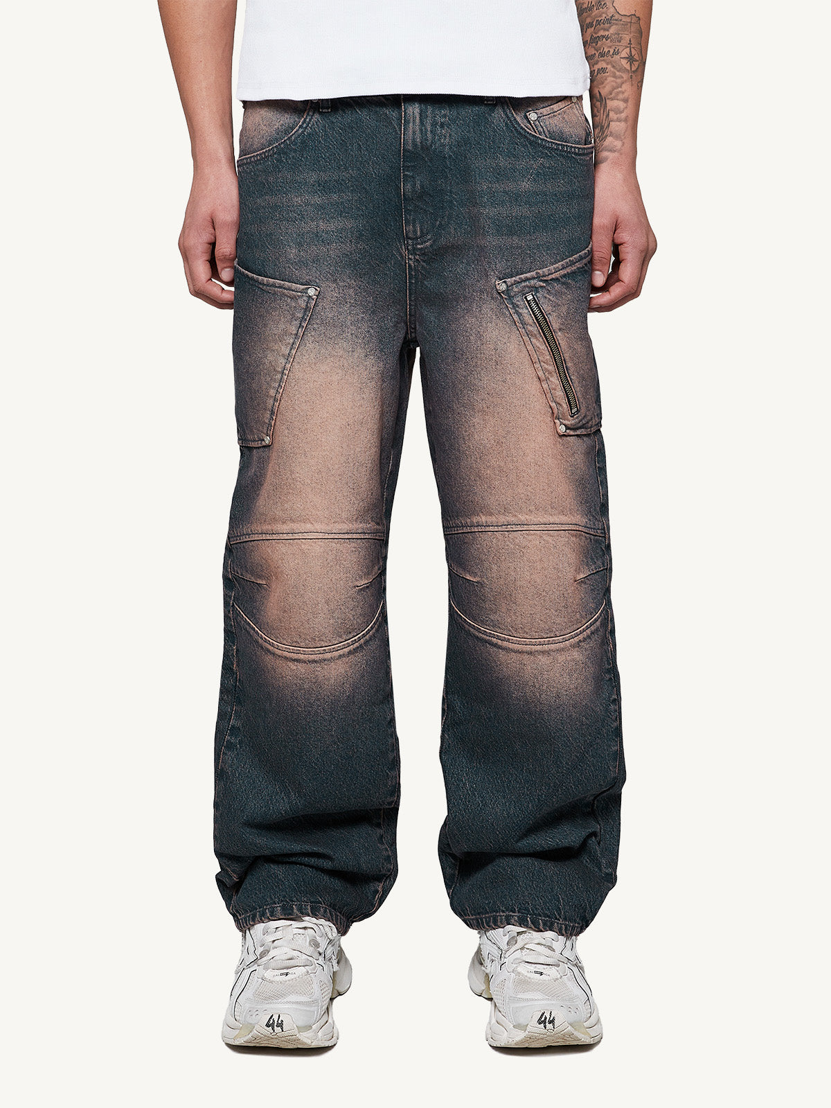 JEANS - RUST BROWN