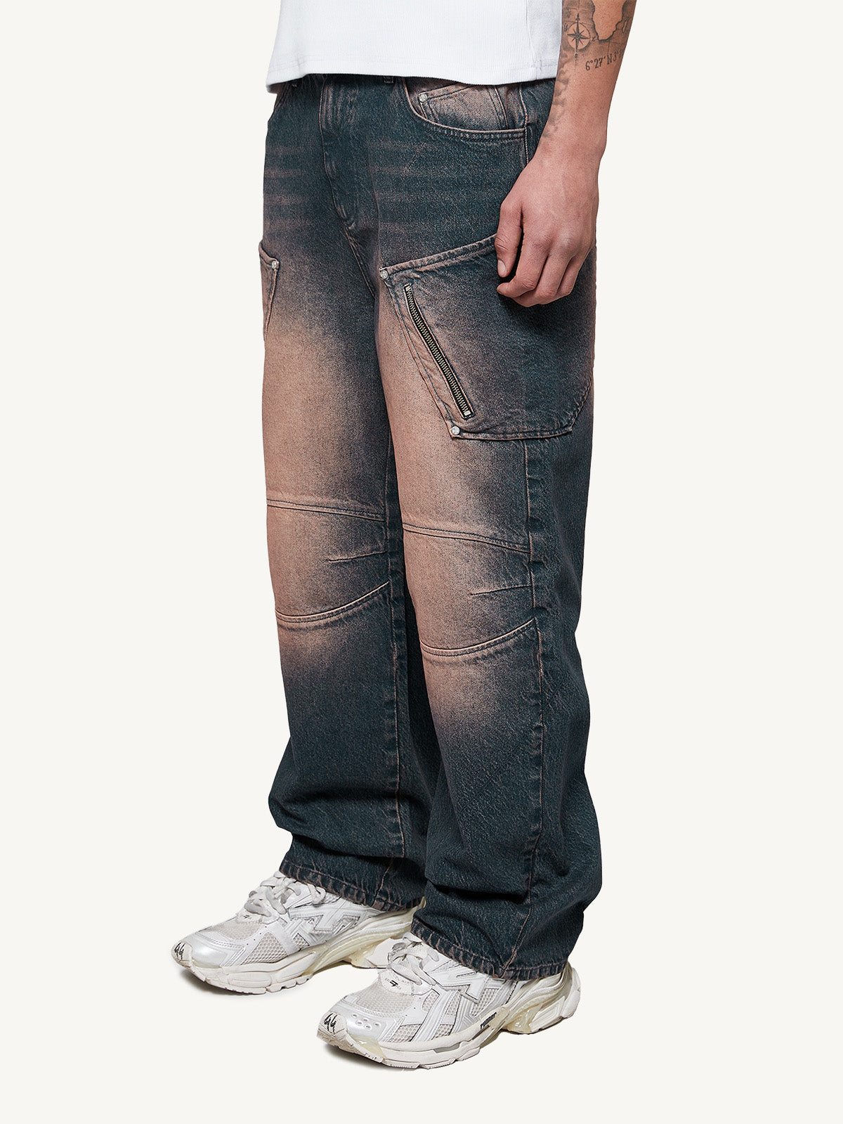 JEANS - RUST BROWN