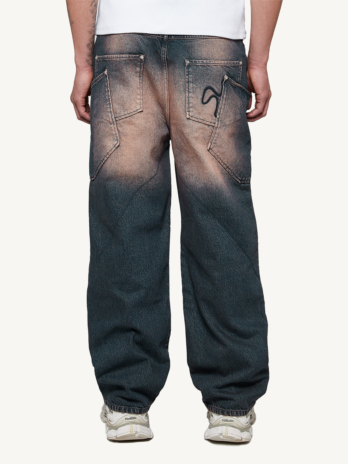 JEANS - RUST BROWN