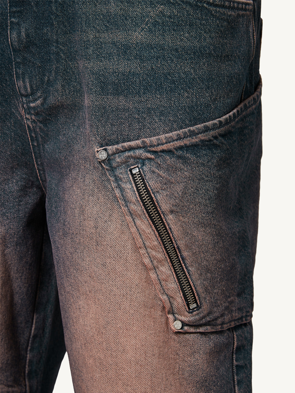 JEANS - RUST BROWN