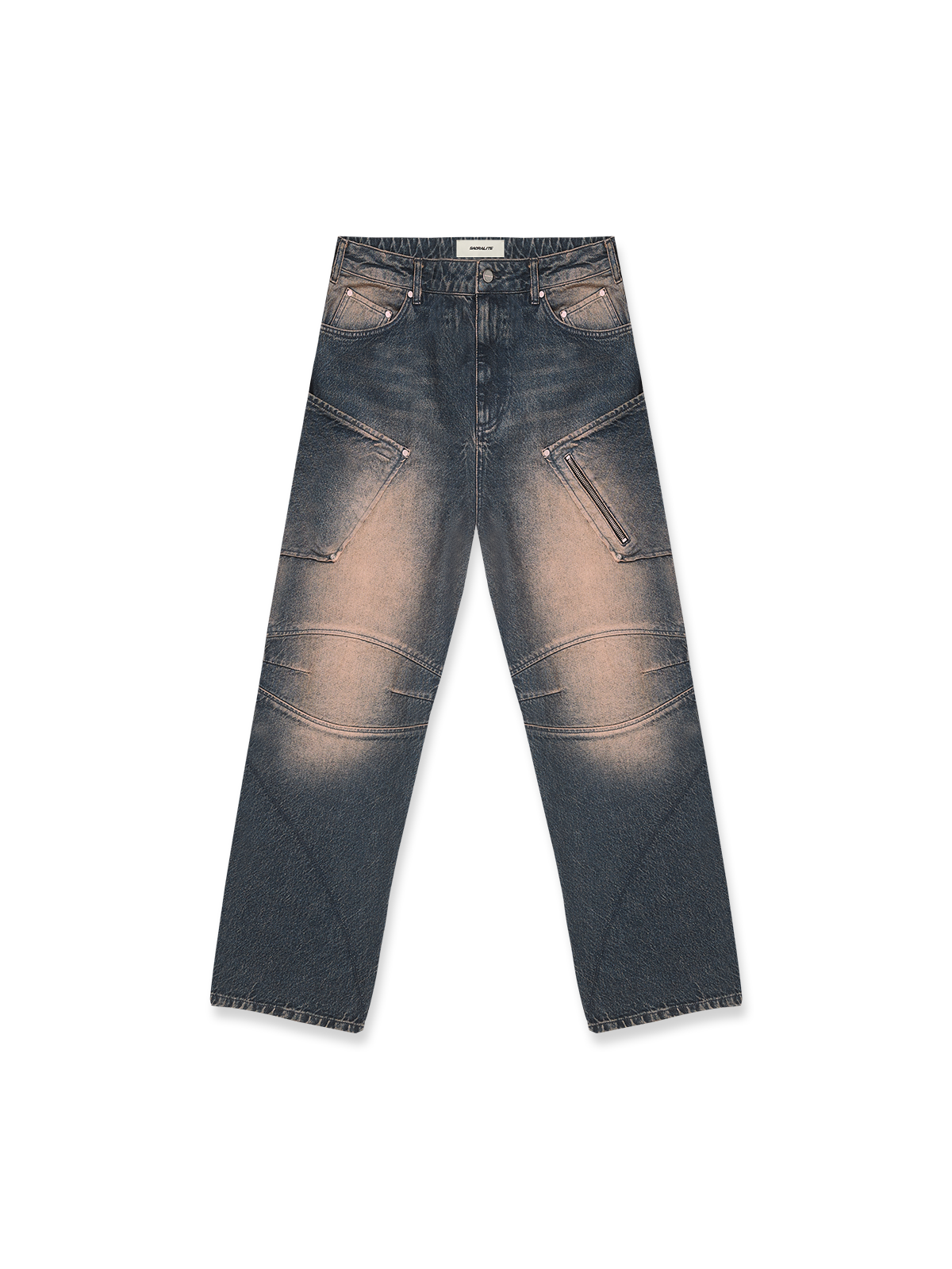 JEANS - RUST BROWN
