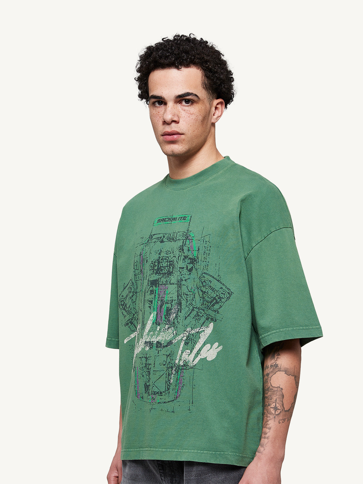 RACING SHIRT - ACID GREEN