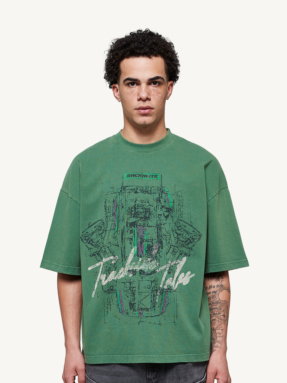 RACING SHIRT - ACID GREEN