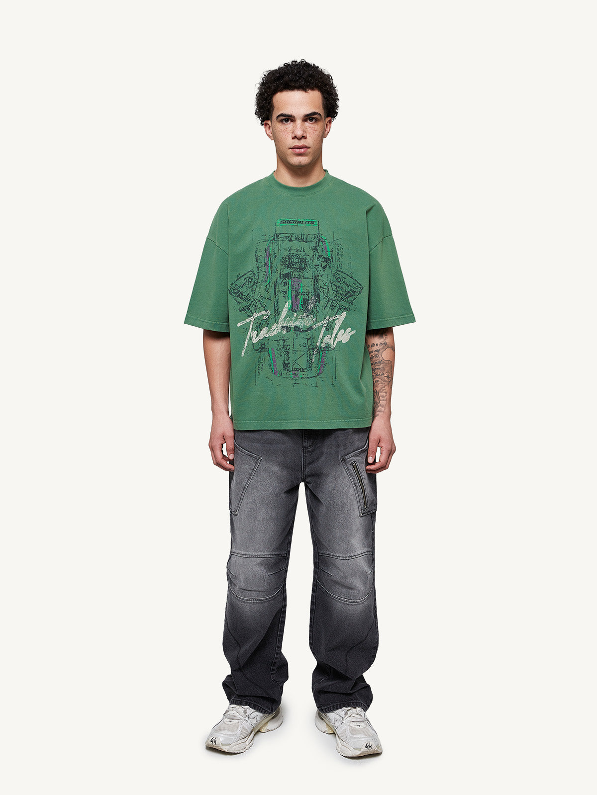 RACING SHIRT - ACID GREEN