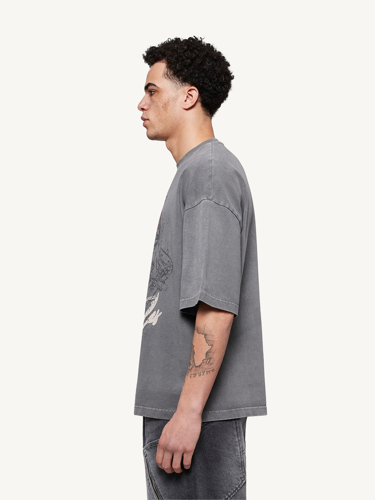 RACING SHIRT - ACID GREY