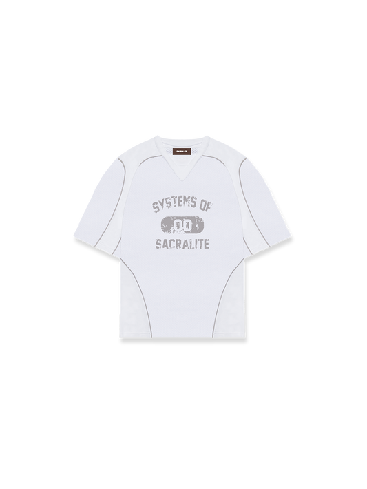 MESH TSHIRT - WHITE