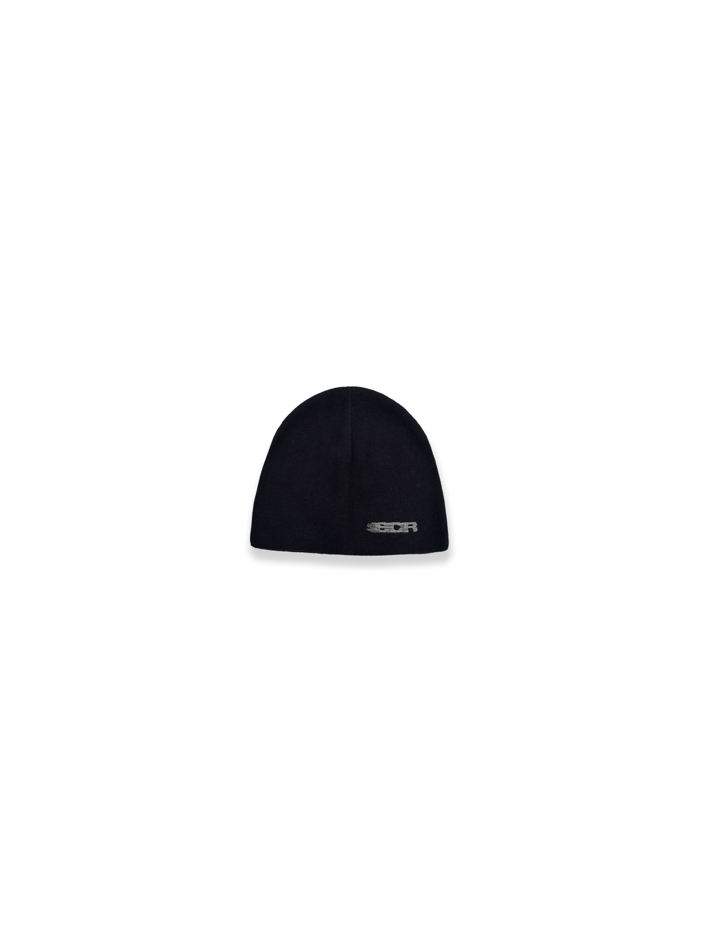 KNIT BEANIE - BLACK