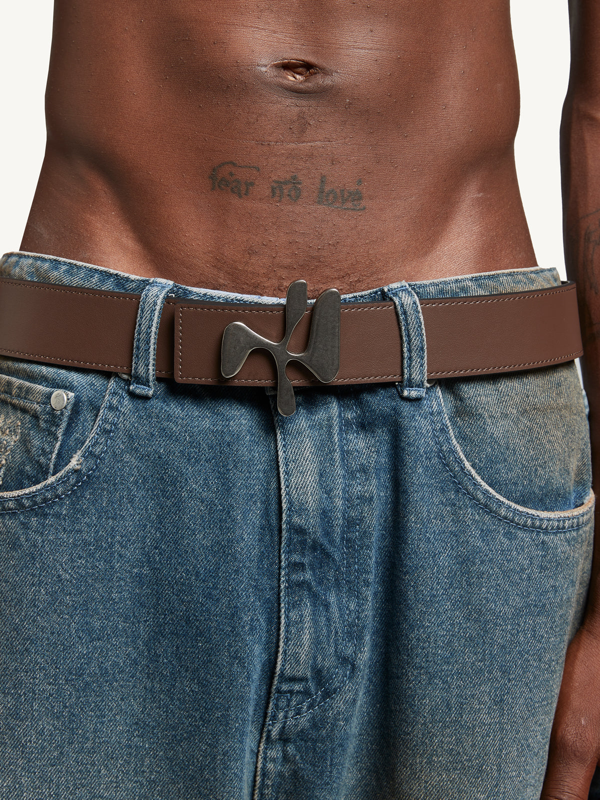 INDUSTRY BELT - REVERSIBLE BROWN