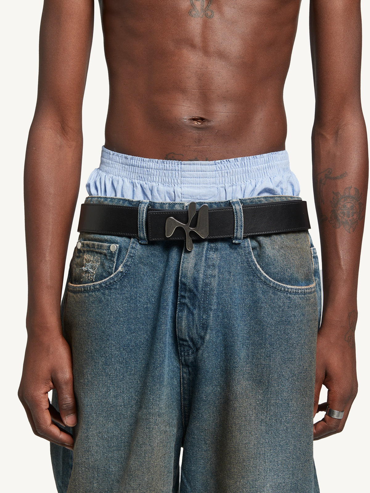 INDUSTRY BELT - REVERSIBLE BROWN