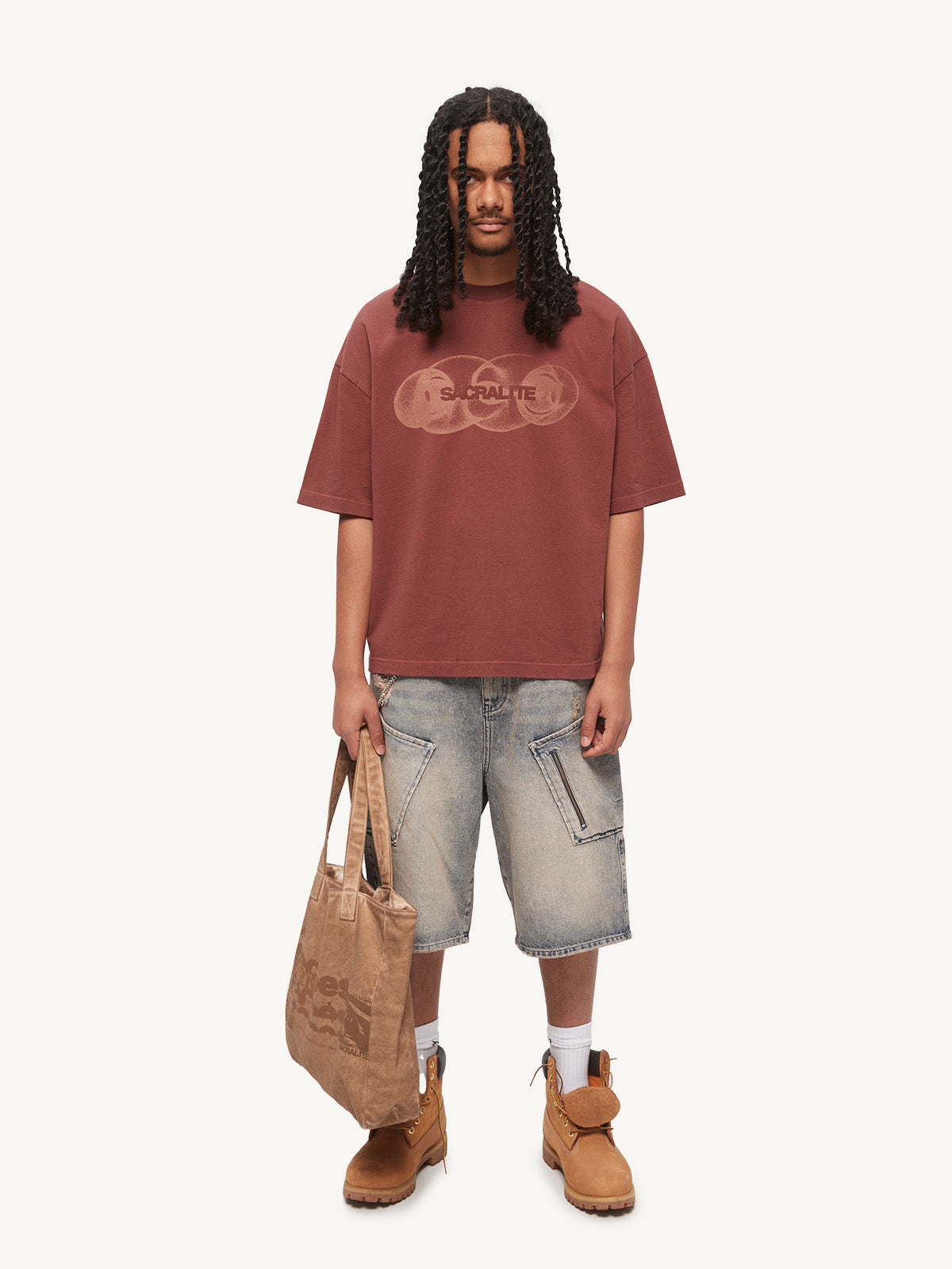 ECHOES TOTE BAG - VINTAGE BROWN