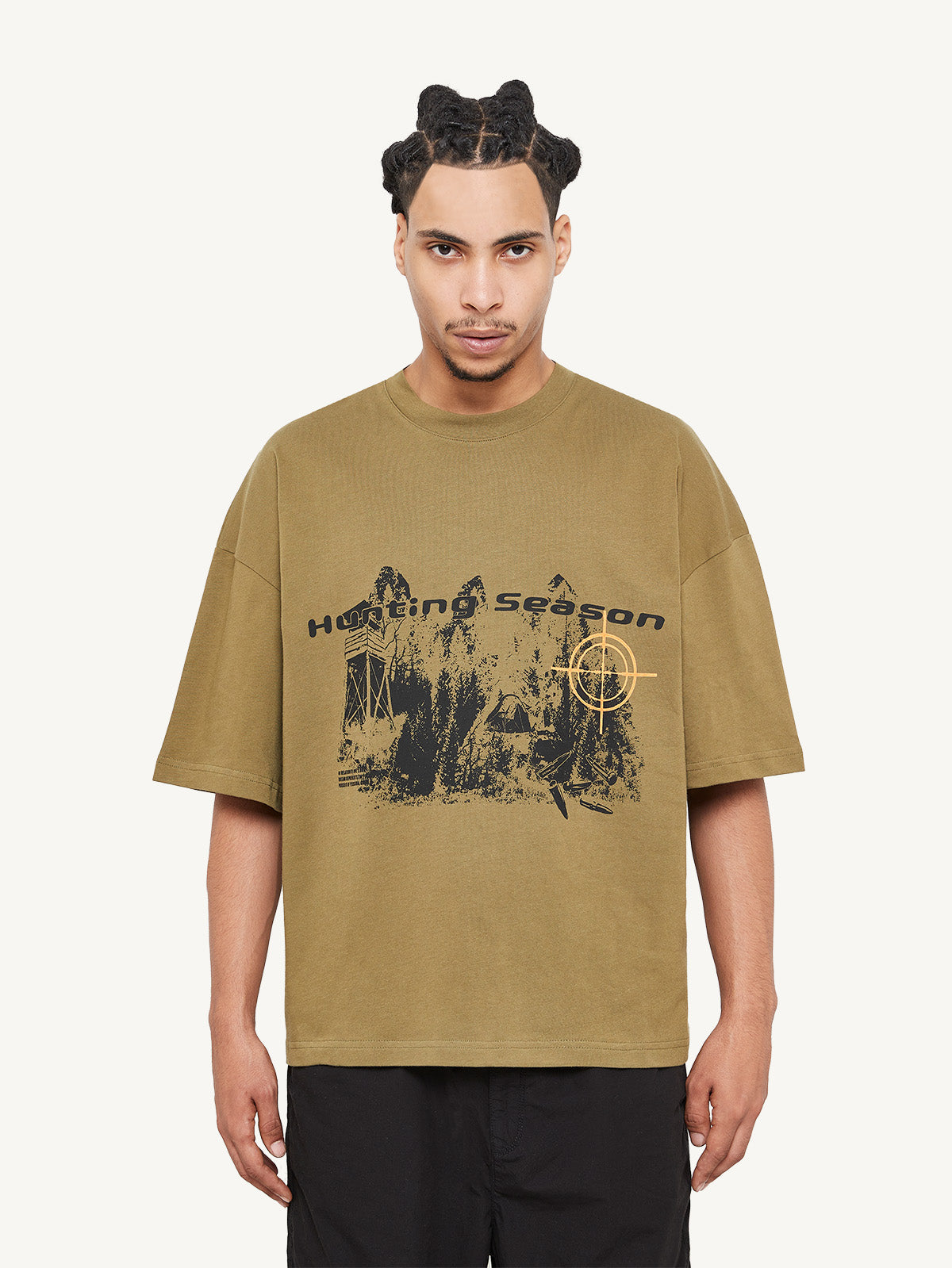 LOGO TSHIRT - KHAKI