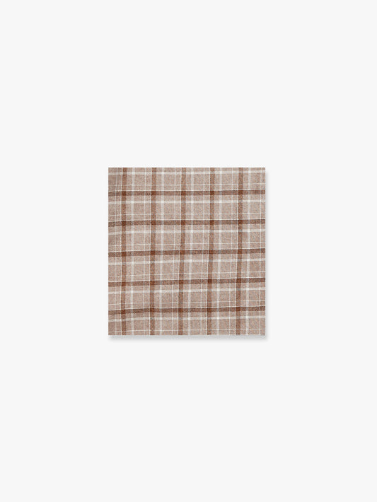 FLANNEL CLOTH - BROWN