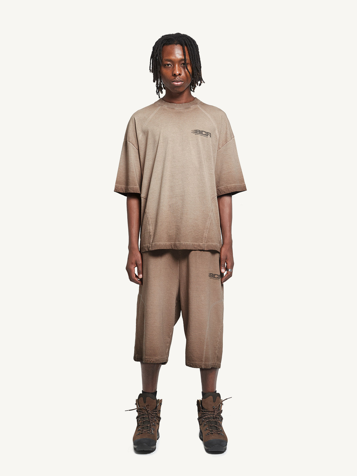 SCR COTTON SHORTS - BROWN