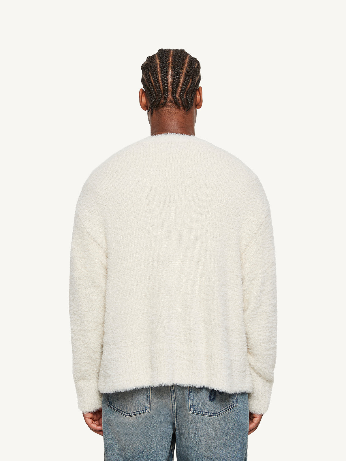 KNIT SWEATER - OFFWHITE