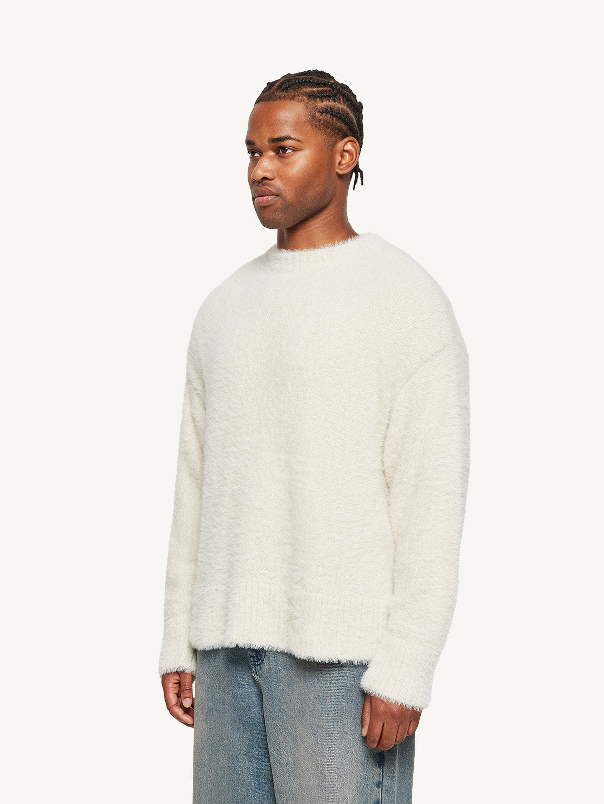 KNIT SWEATER - OFFWHITE