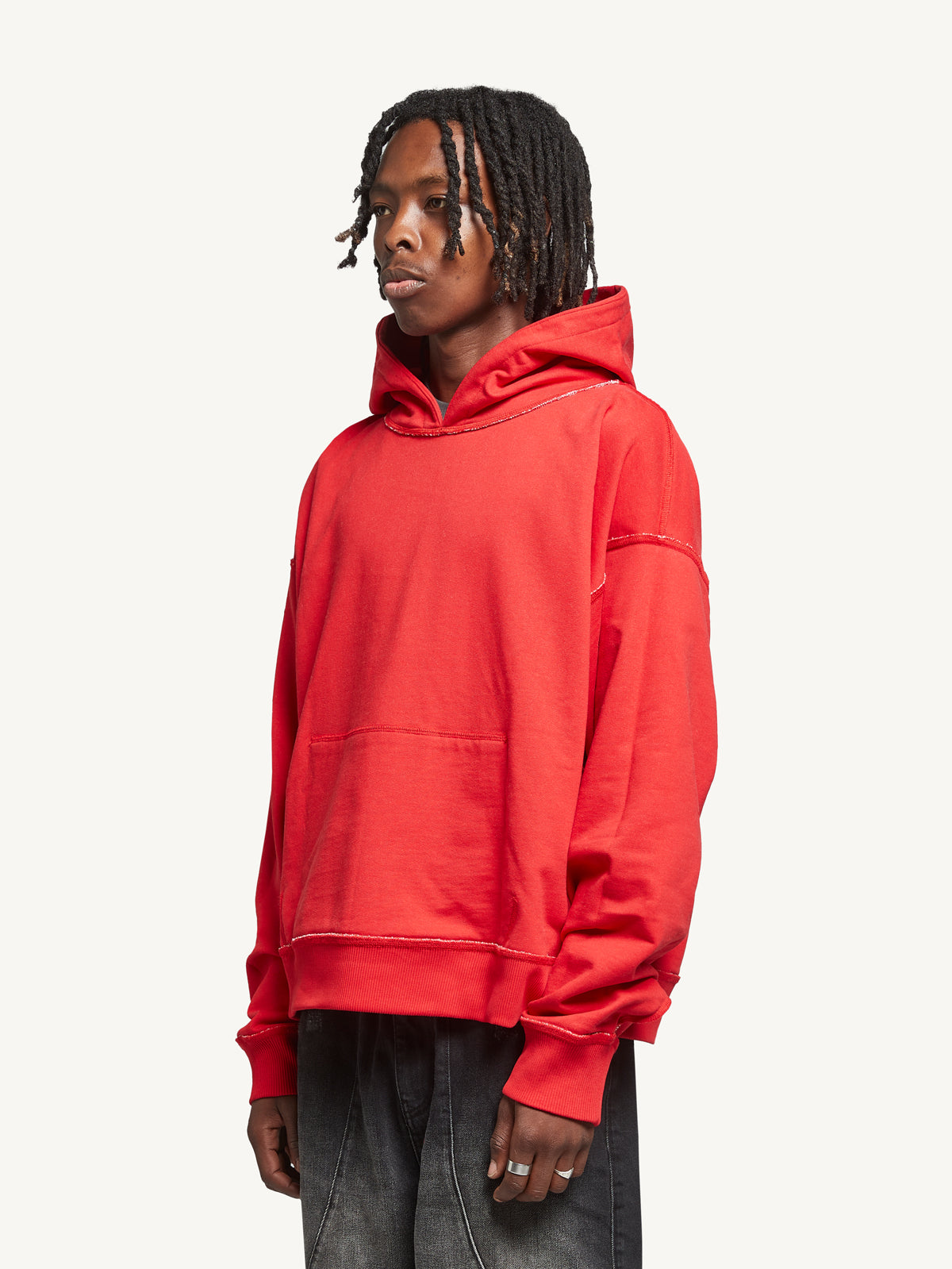 INSIDE OUT HOODIE - RED