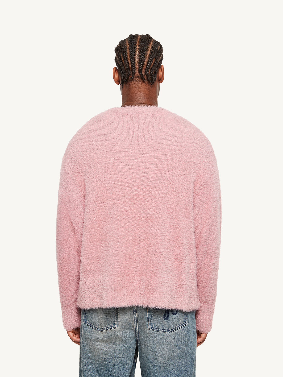 KNIT SWEATER - ROSÉ