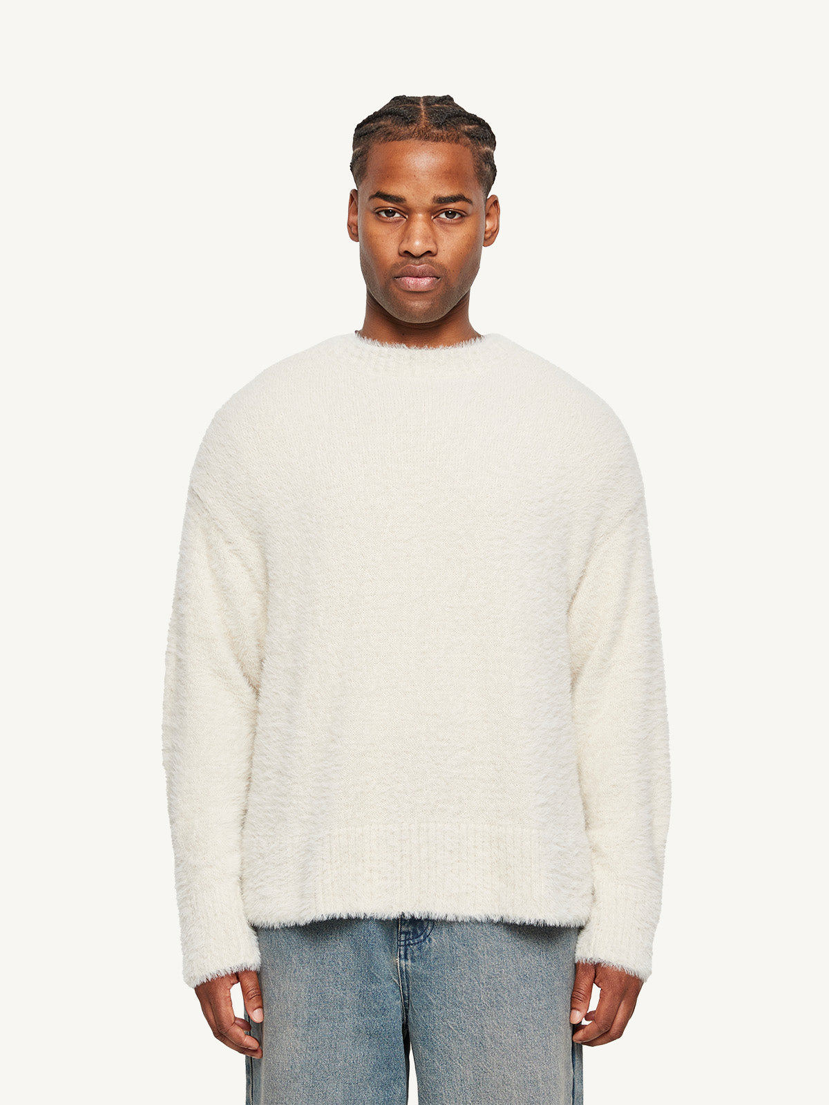 KNIT SWEATER - OFFWHITE