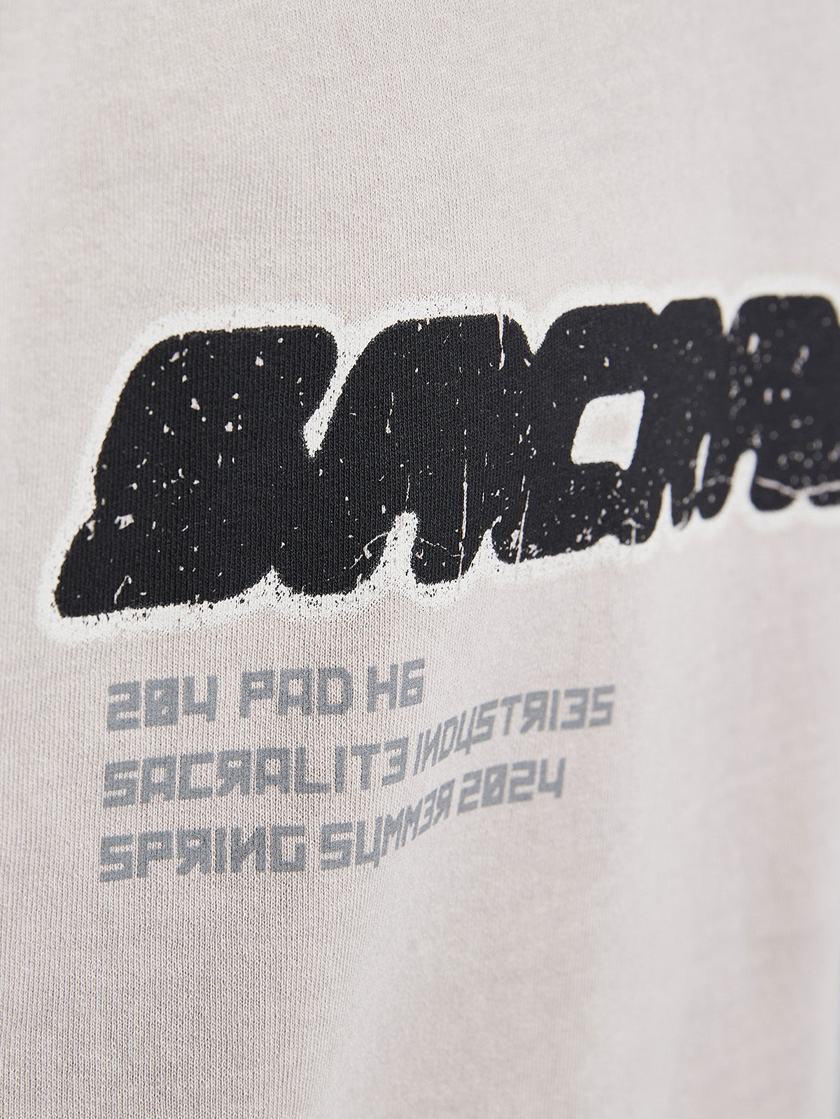 3M LOGO TSHIRT - GREY ACID WASH