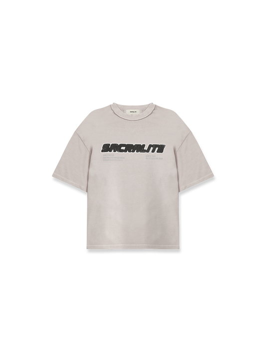 3M LOGO TSHIRT - GREY ACID WASH