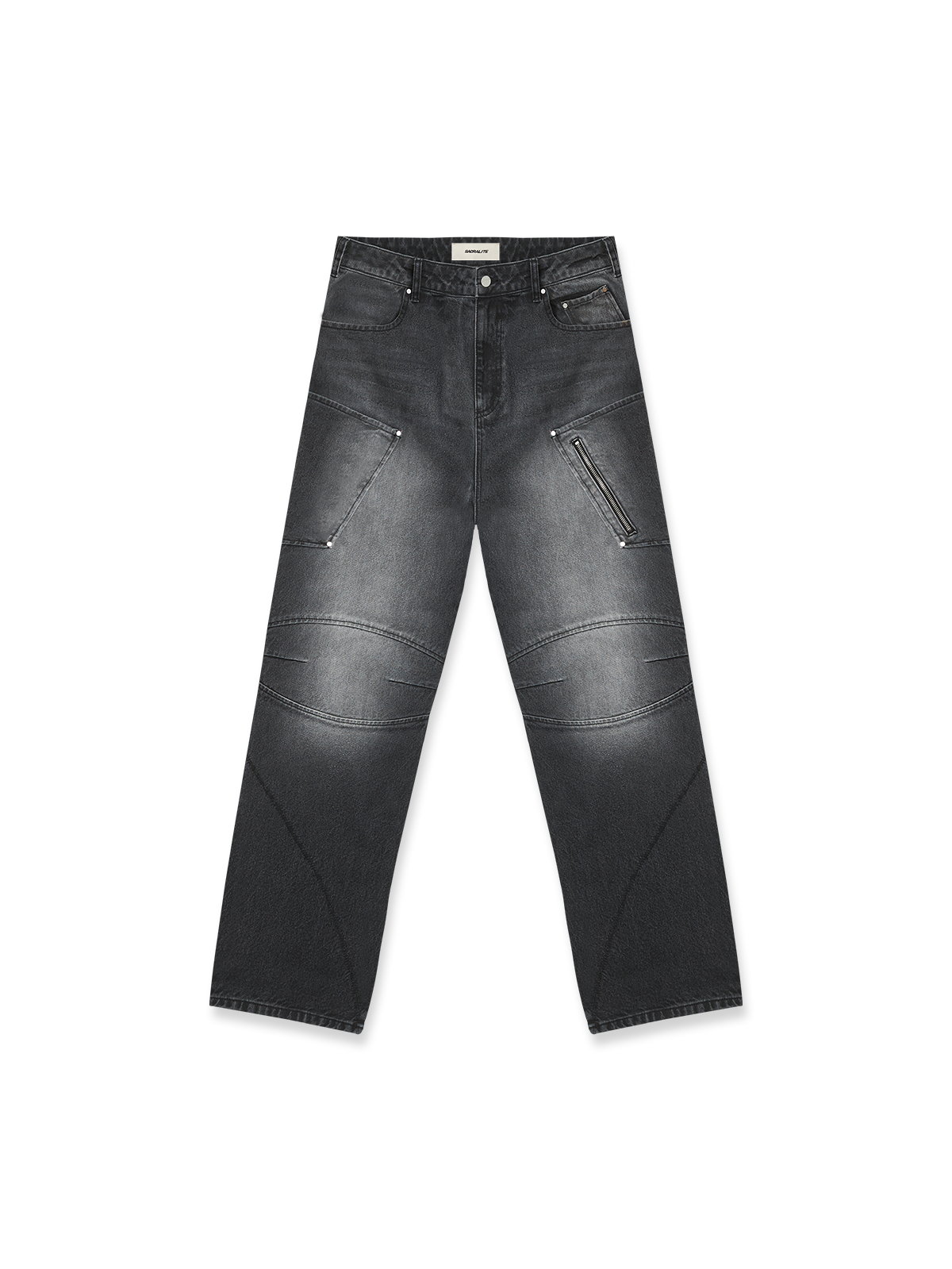 JEANS - WASHED GREY