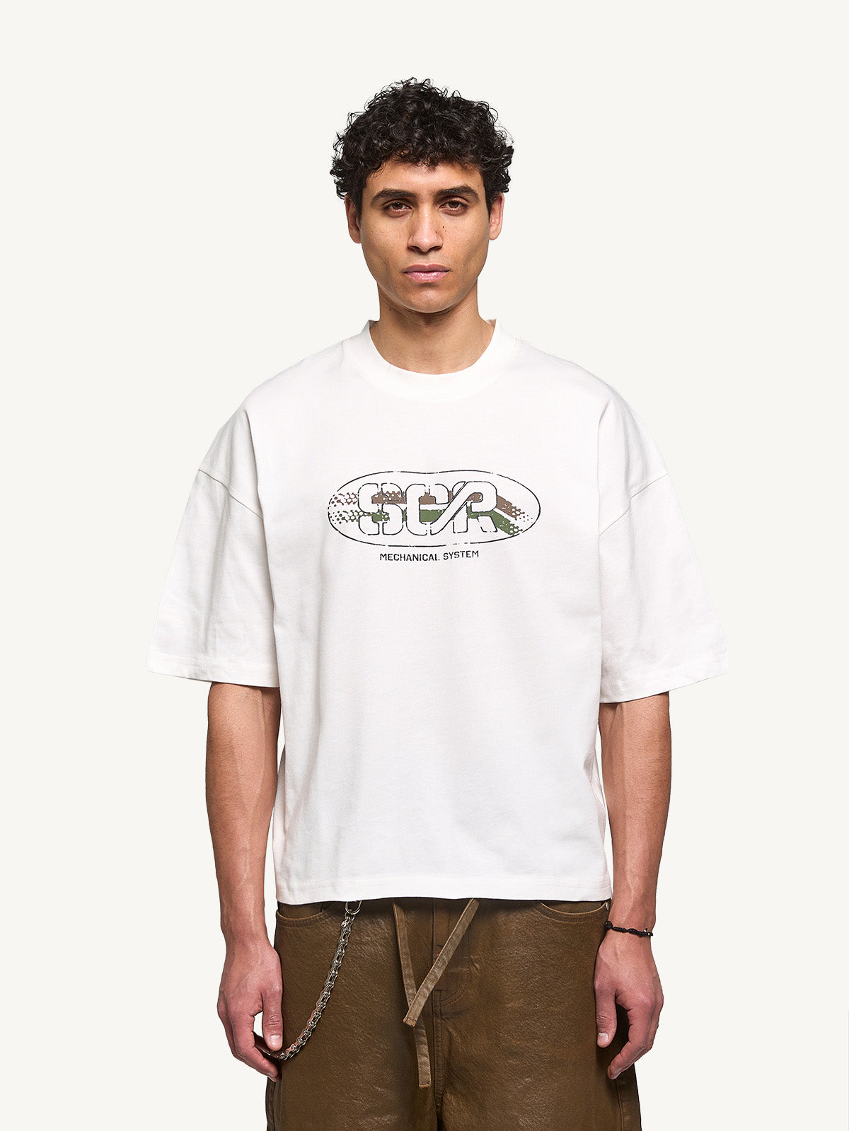 SCR T-SHIRT - OFF WHITE