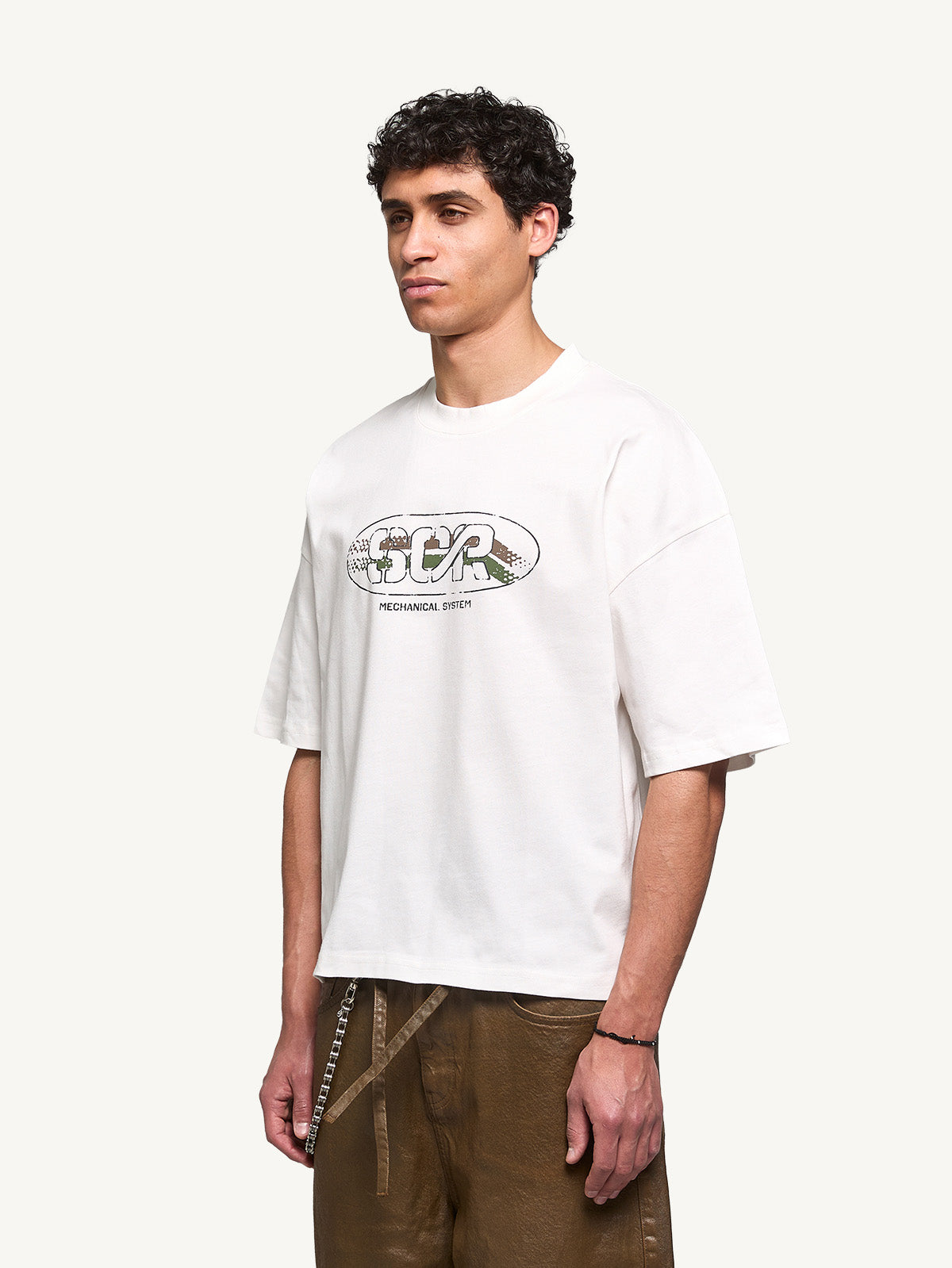 SCR T-SHIRT - OFF WHITE