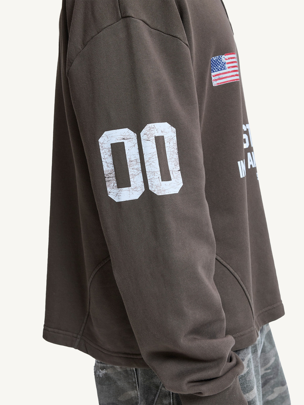 SCR POLO SWEATER - BROWN