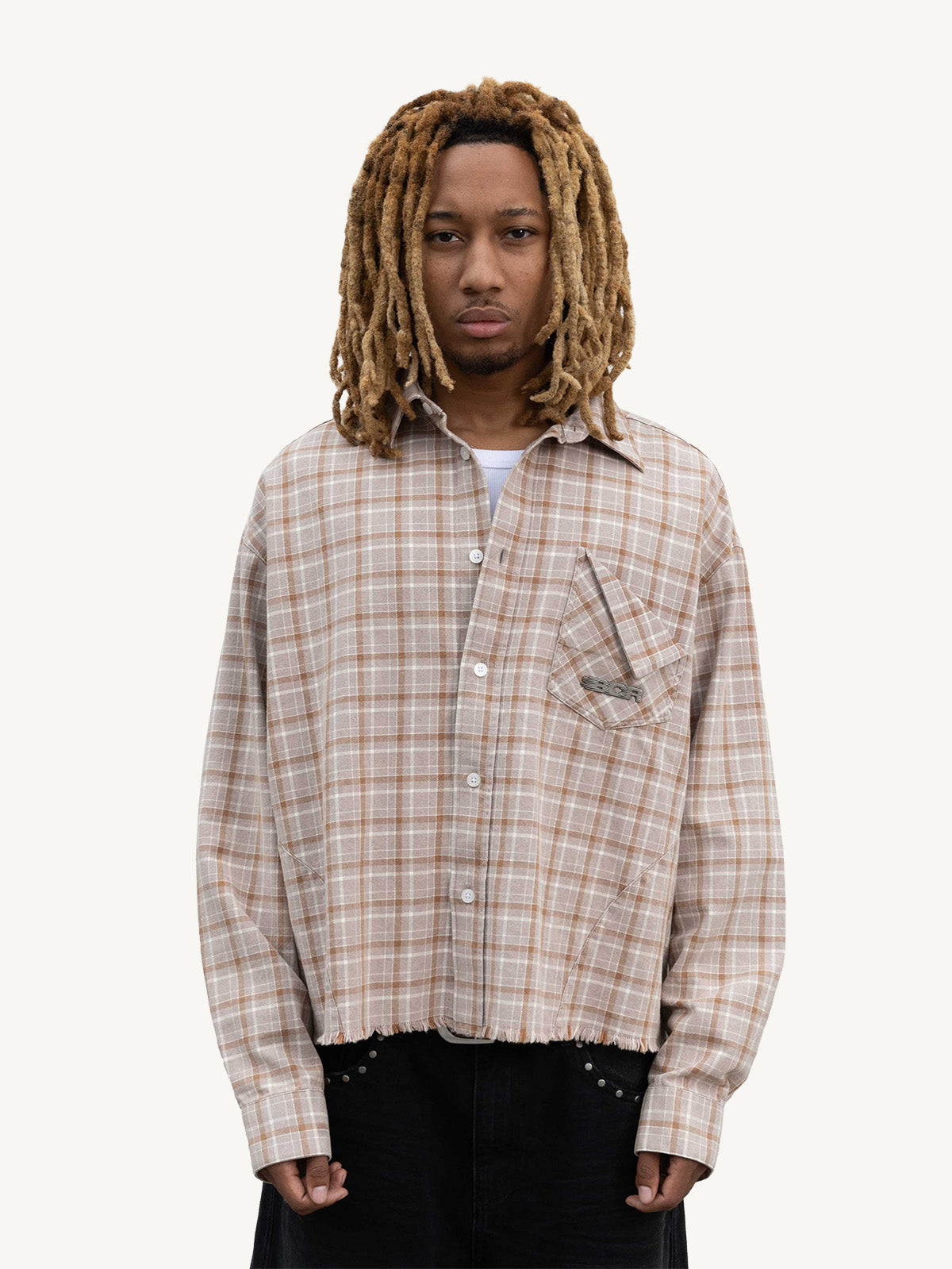 SCR FLANNEL - BROWN