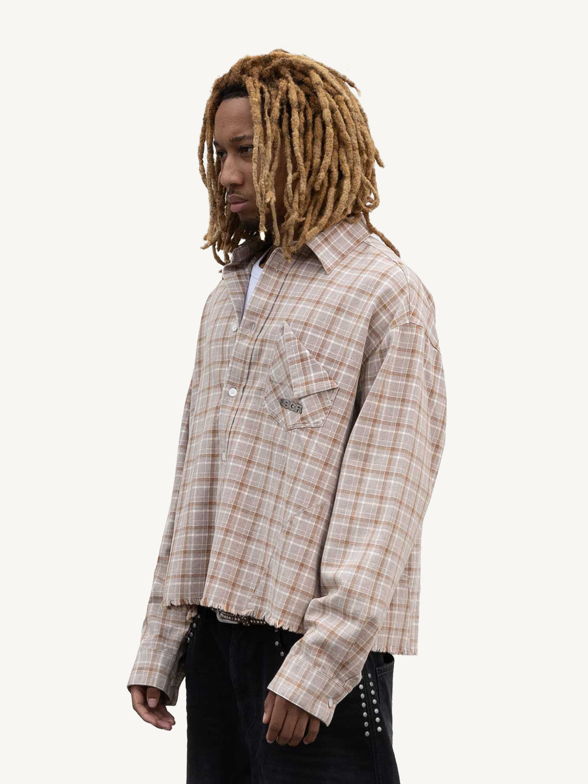 SCR FLANNEL - BROWN