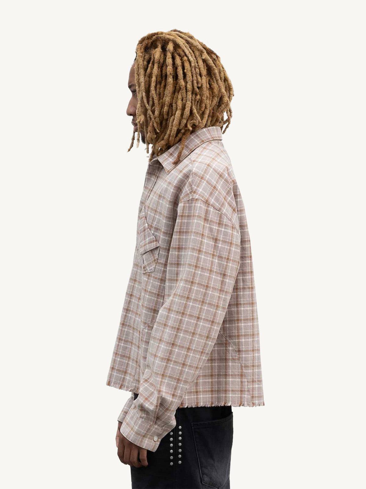 SCR FLANNEL - BROWN