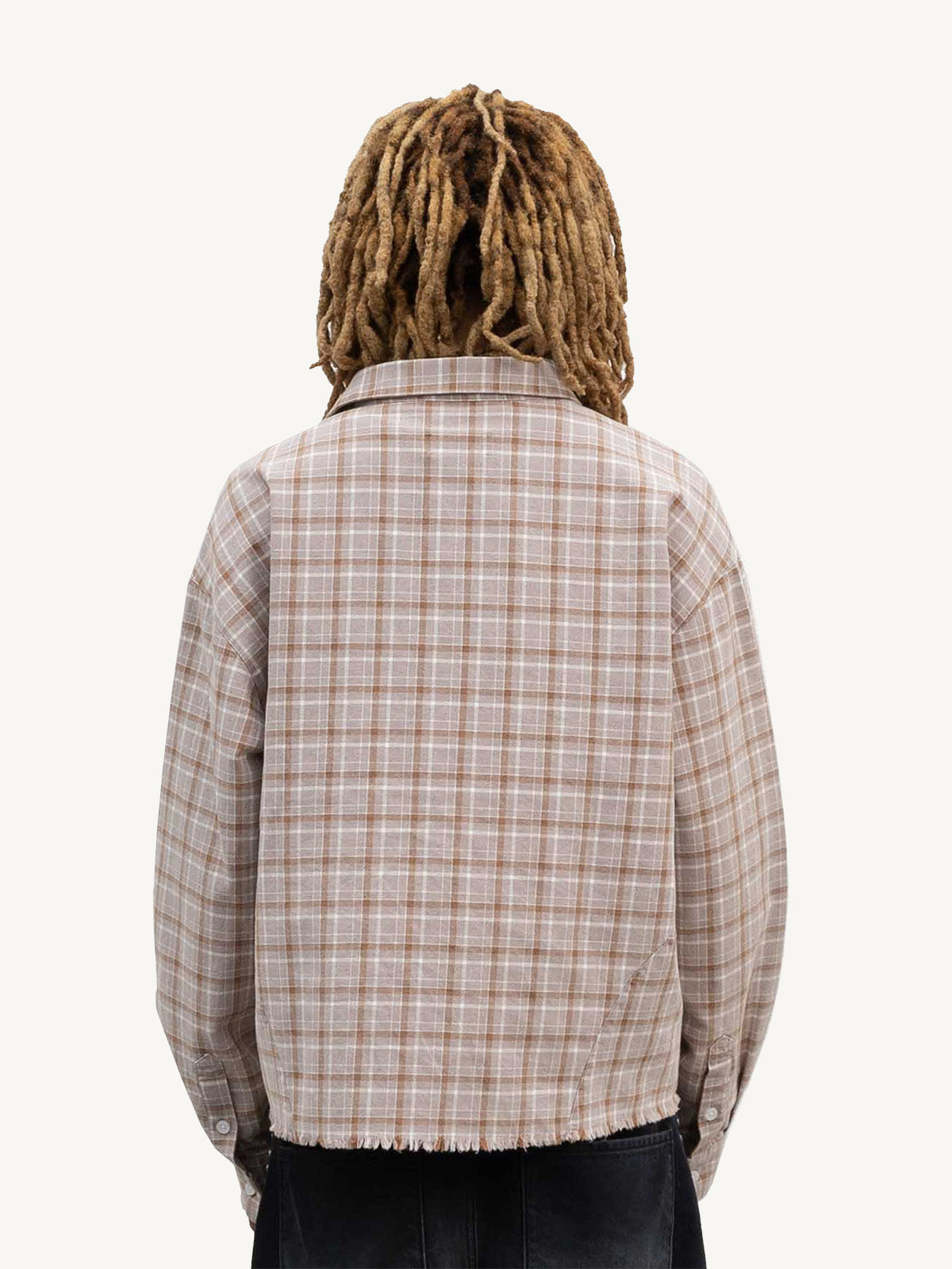 SCR FLANNEL - BROWN
