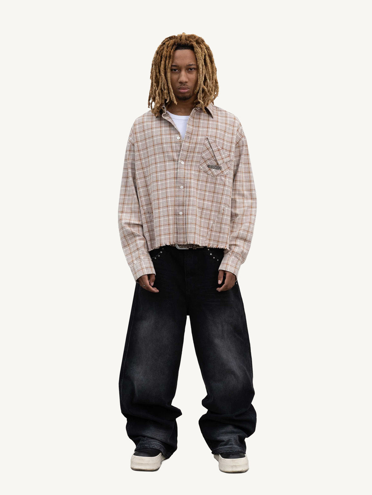 SCR FLANNEL - BROWN