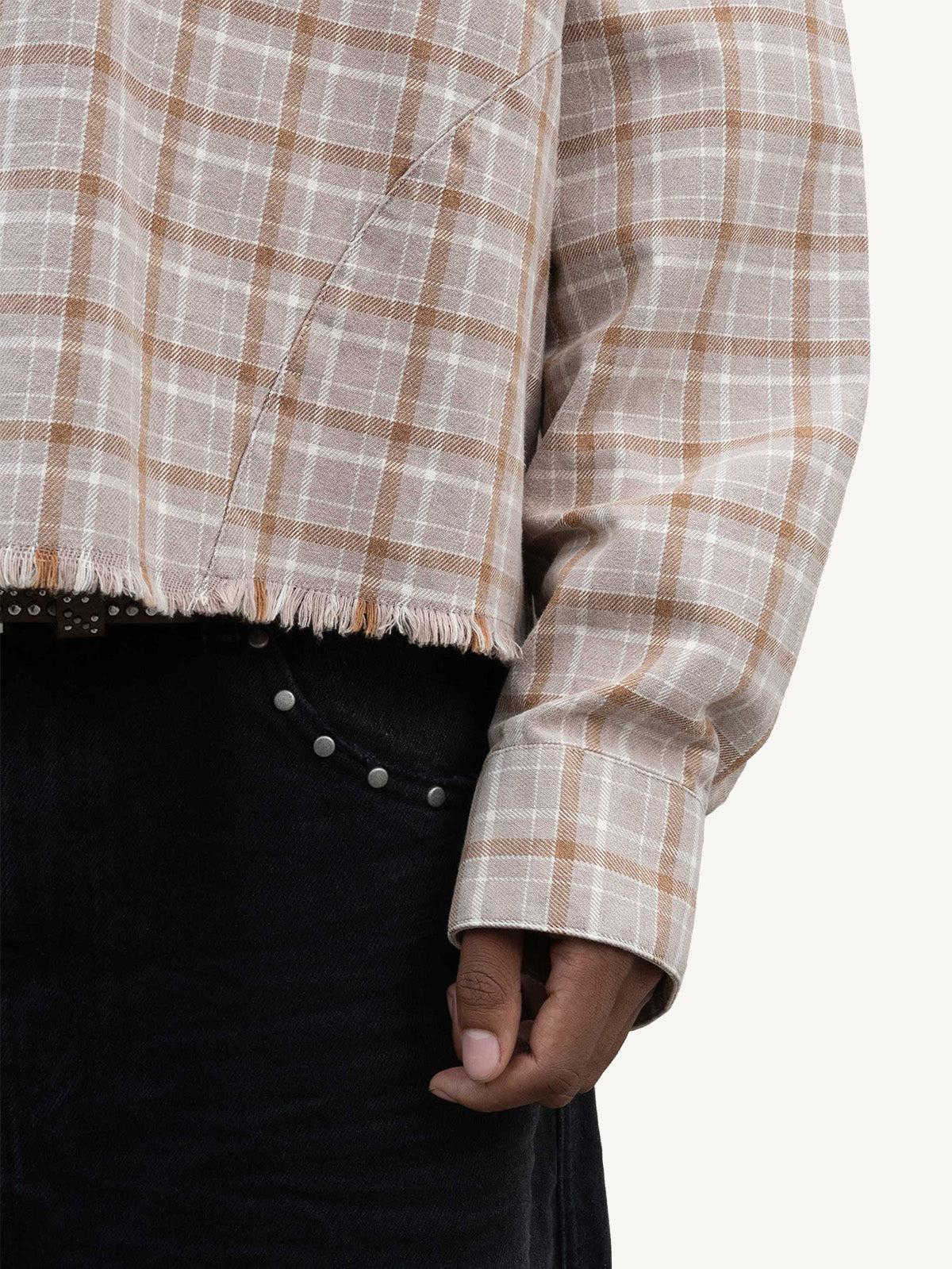 SCR FLANNEL - BROWN