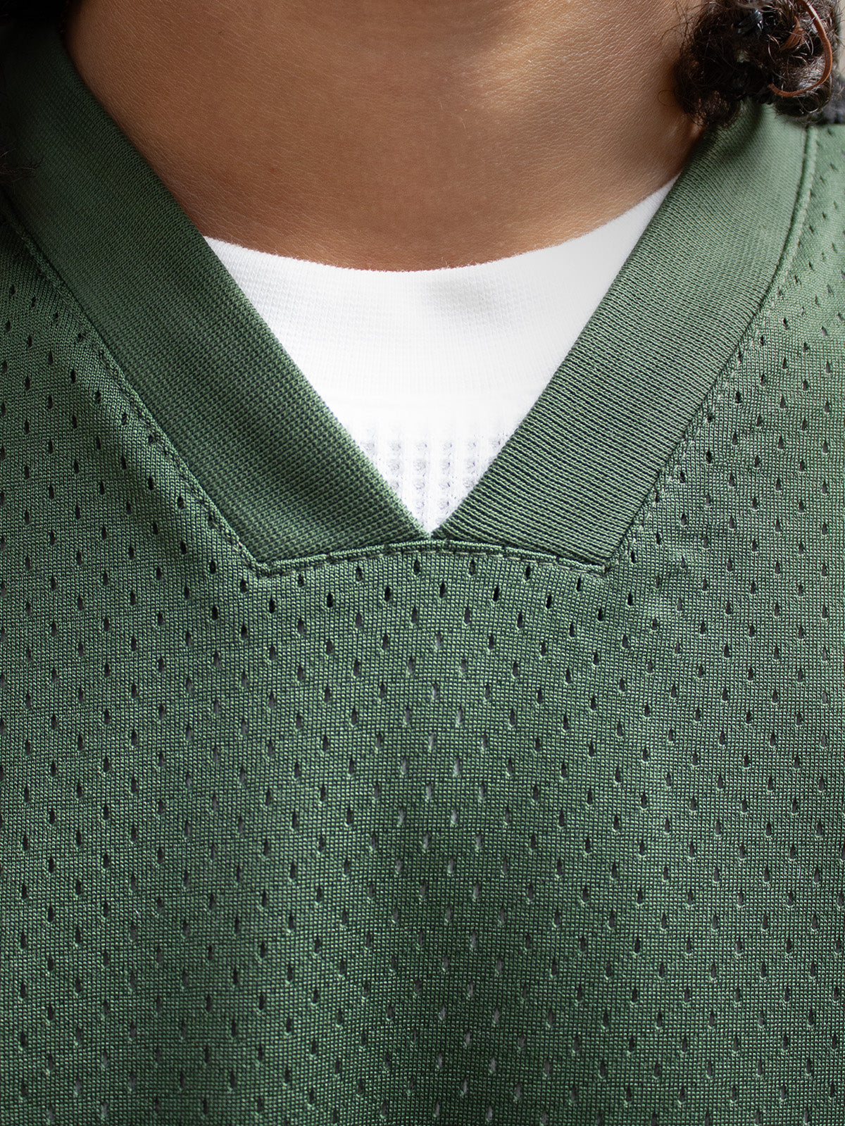 MESH WAFFLE L/S - GREEN