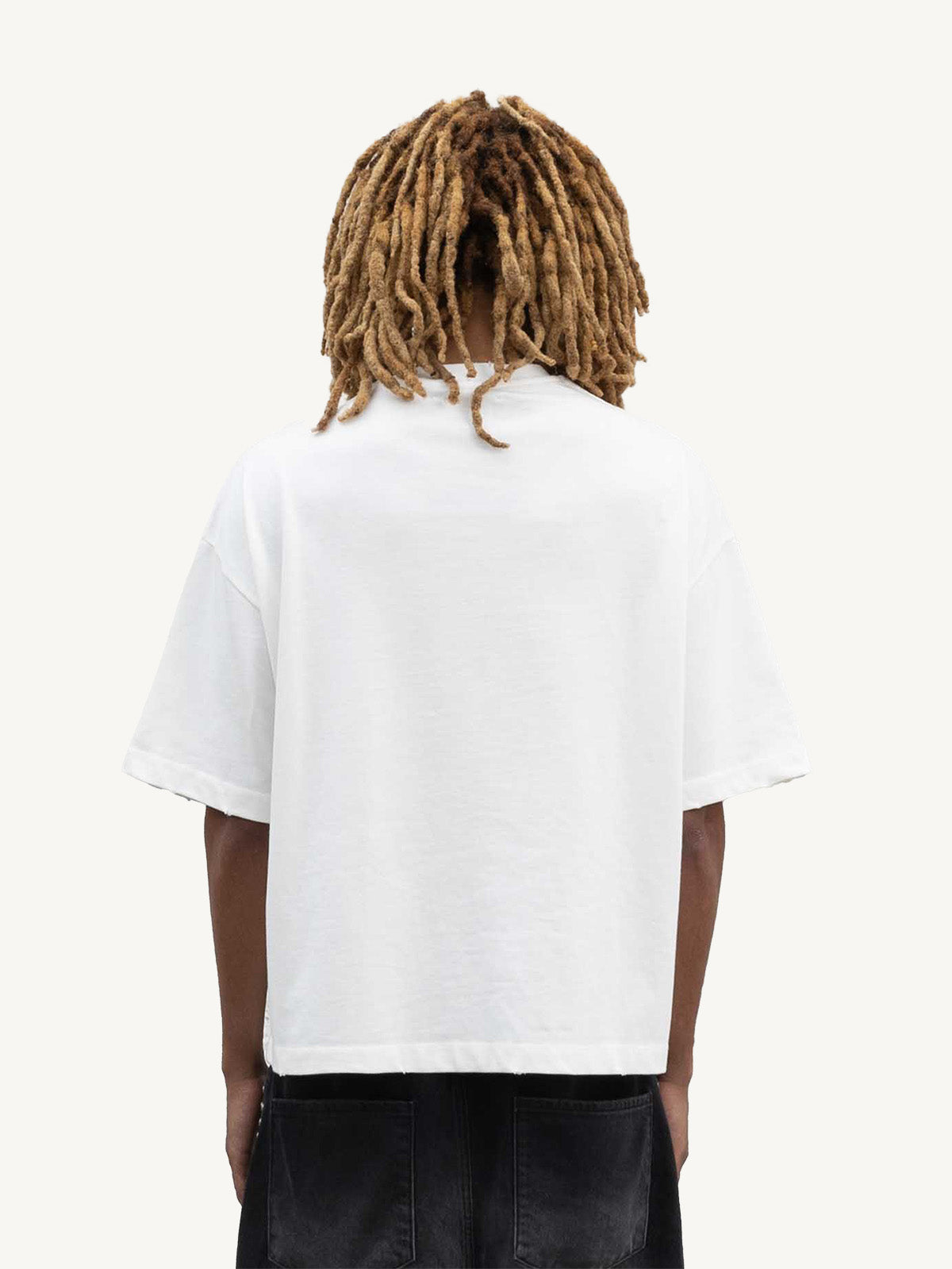 PASSPORT TSHIRT - OFF WHITE