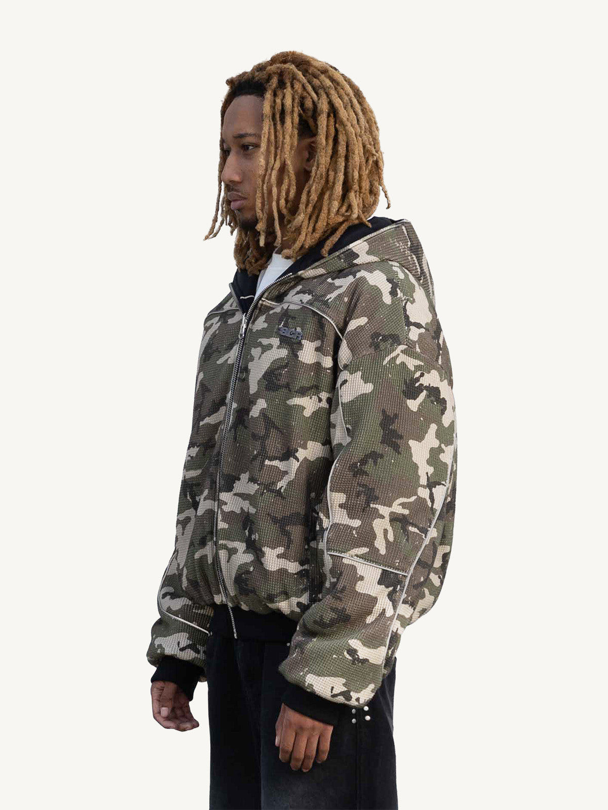 REVERSIBLE BOMBER JACKET - CAMO