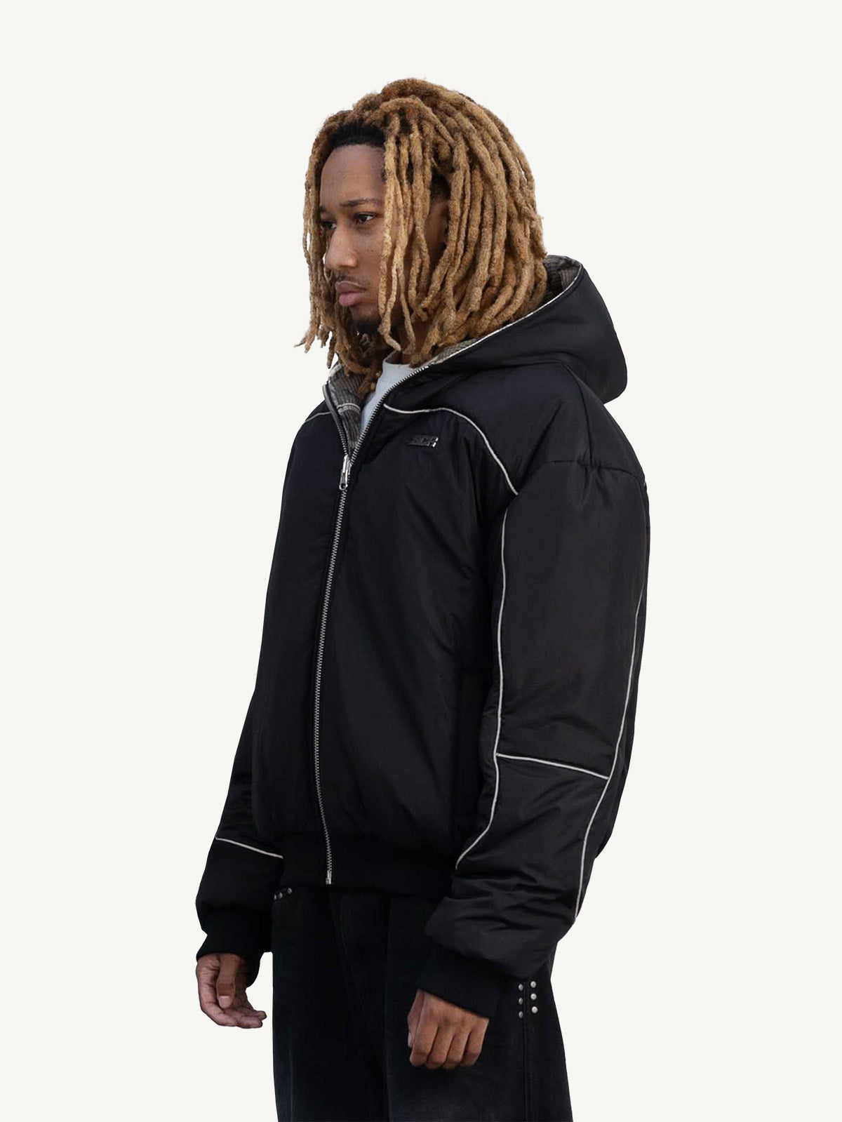 REVERSIBLE BOMBER JACKET - CAMO