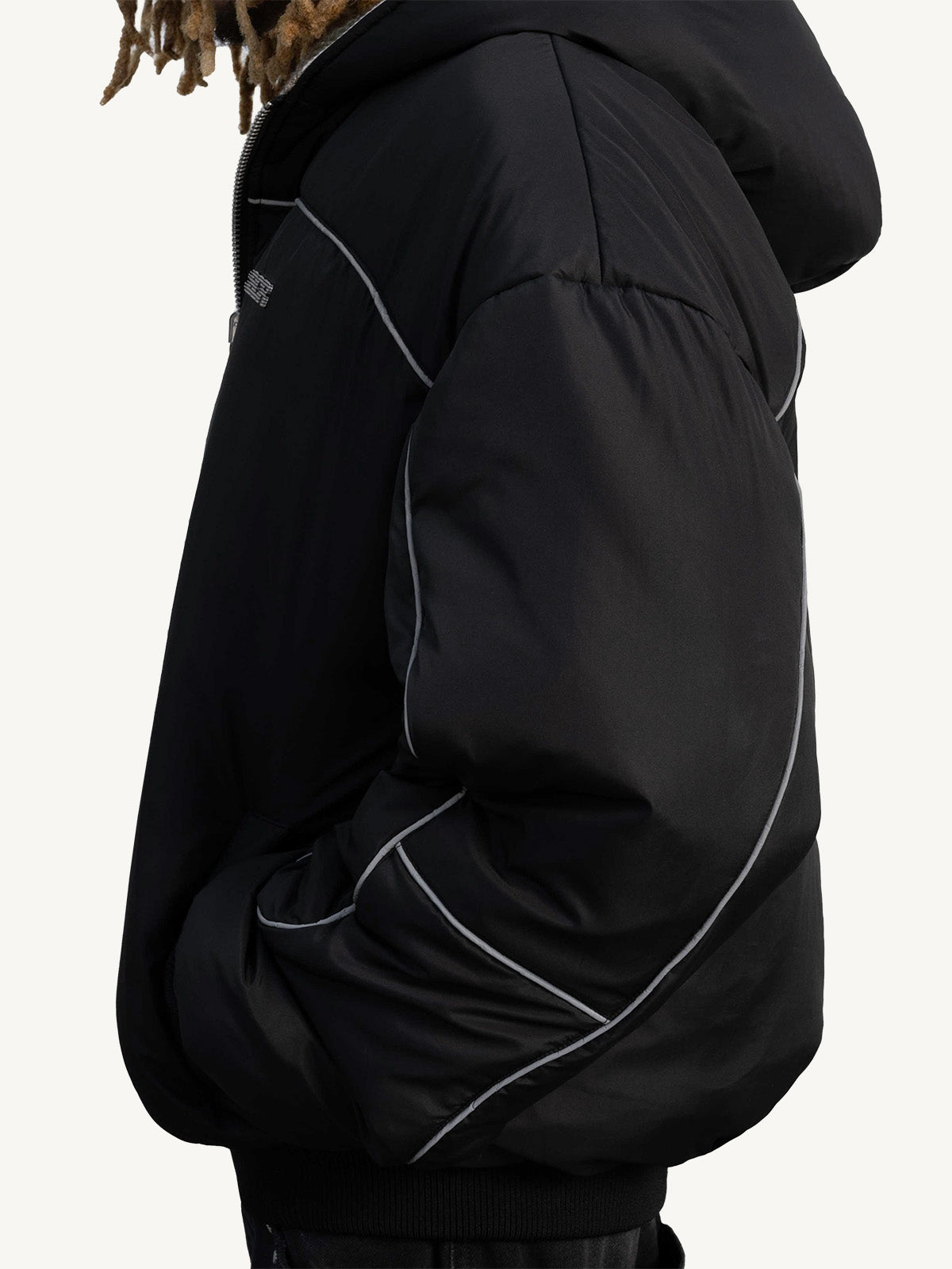 REVERSIBLE BOMBER JACKET - CAMO