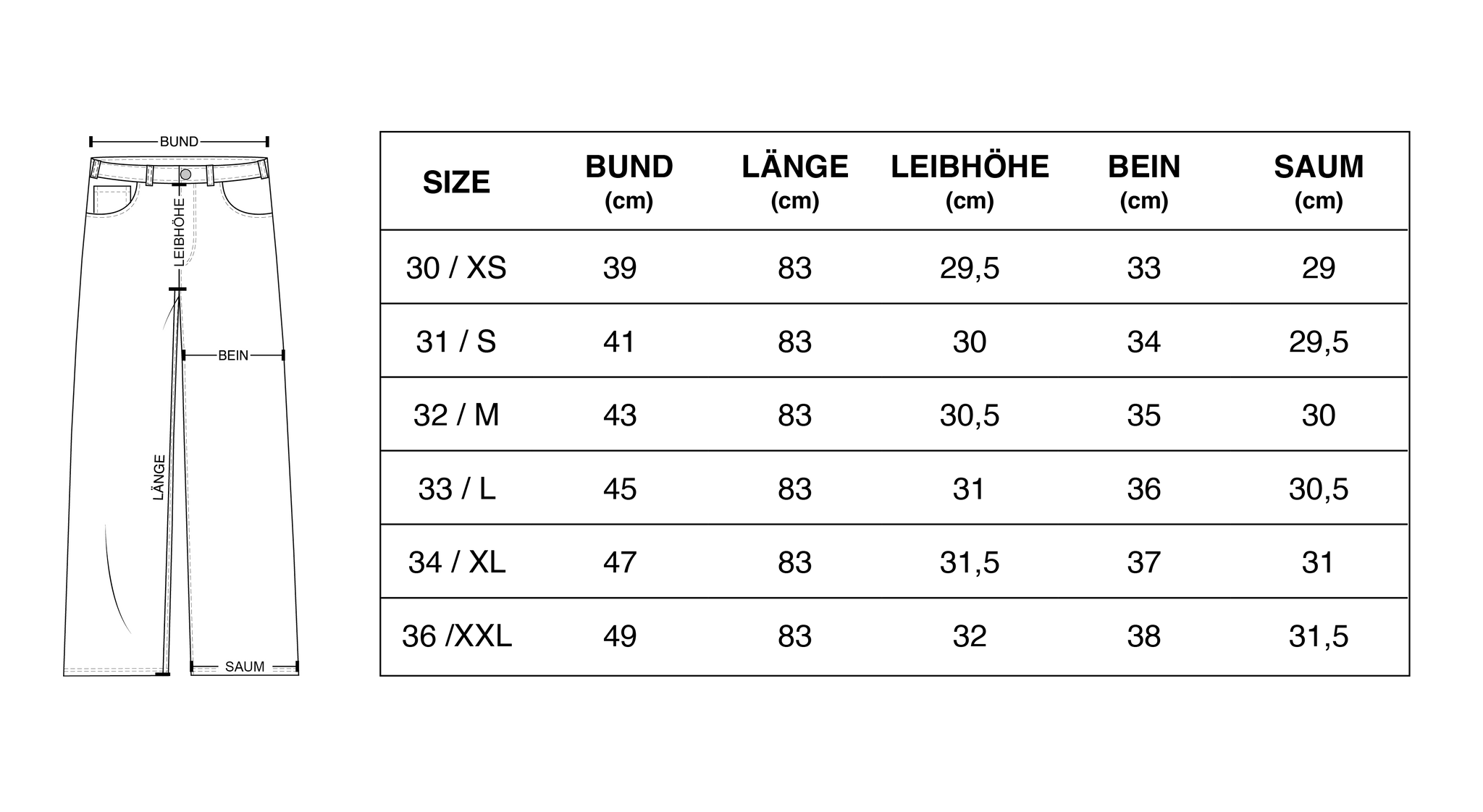 Size Guide
