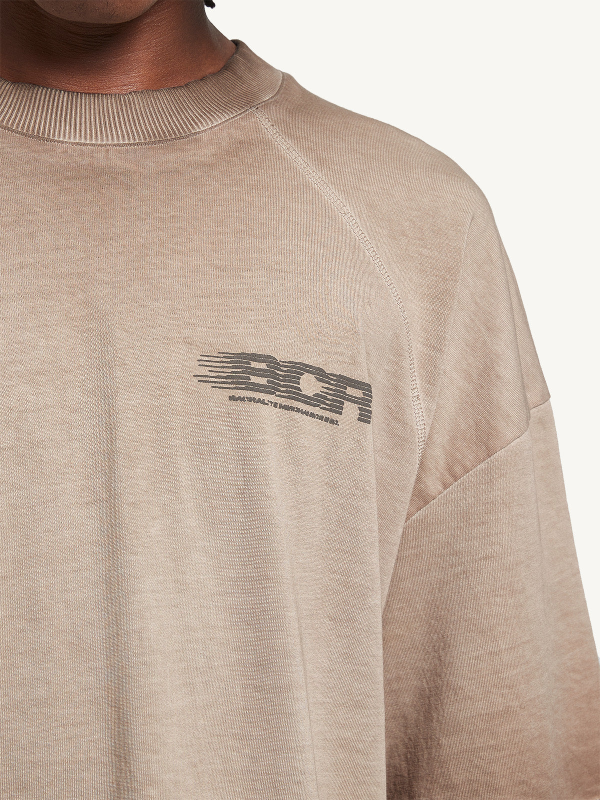 SCR T-SHIRT - BROWN