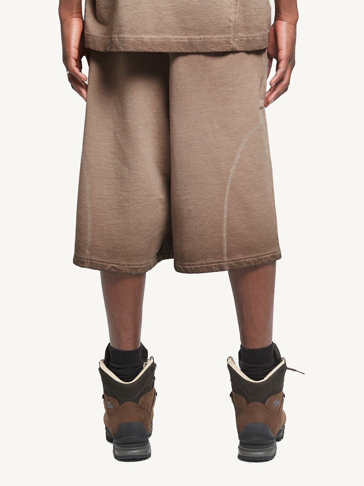 SCR COTTON SHORTS - BROWN