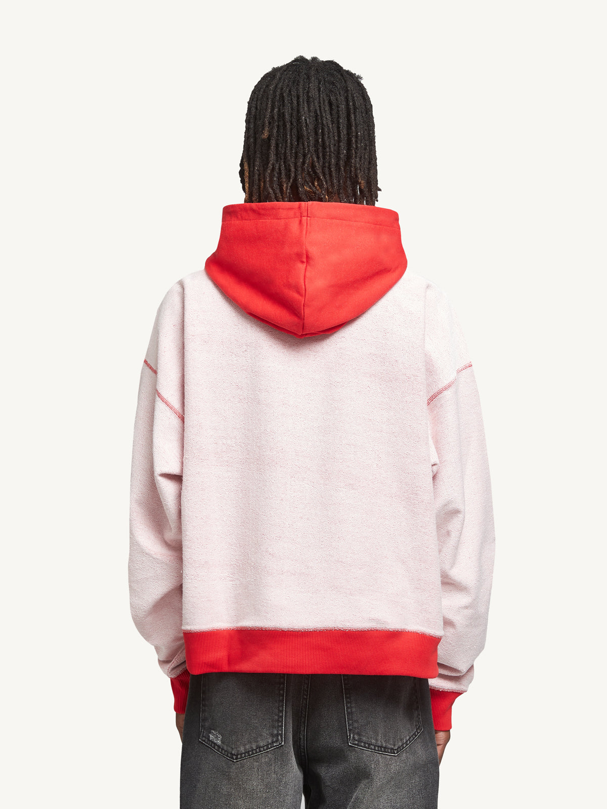 INSIDE OUT HOODIE - RED