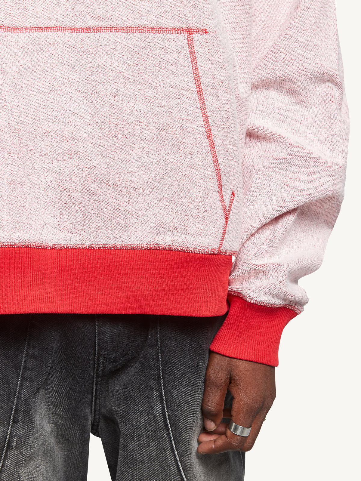 INSIDE OUT HOODIE - RED