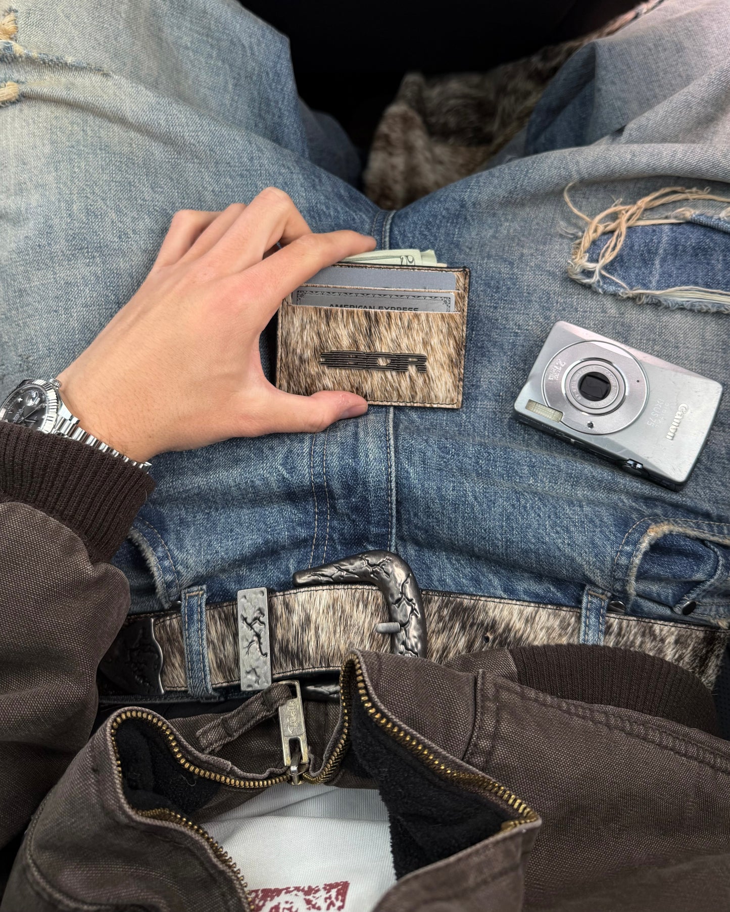 FRACTURE BELT - GENUINE LEATHER