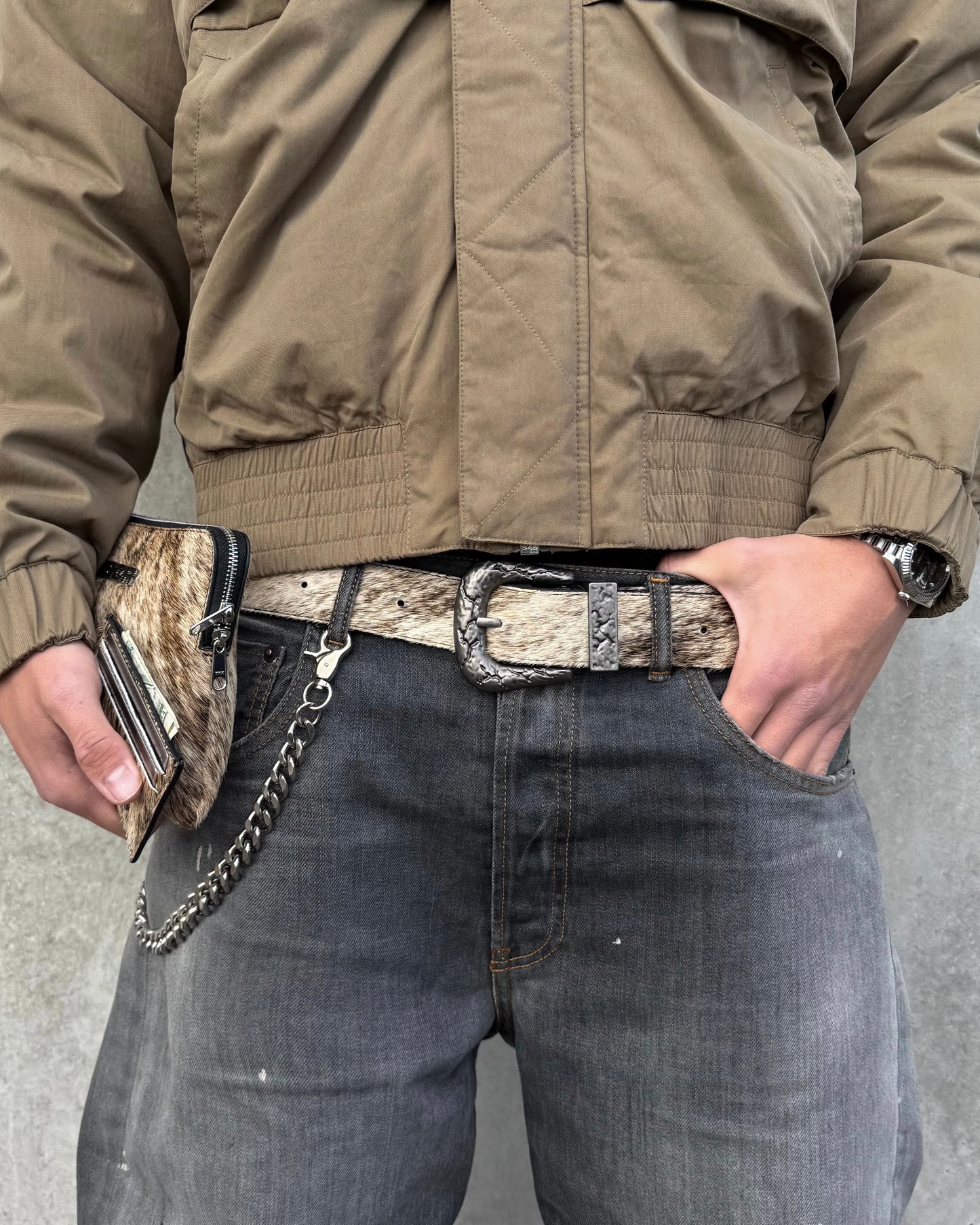POUCH - GENUINE LEATHER