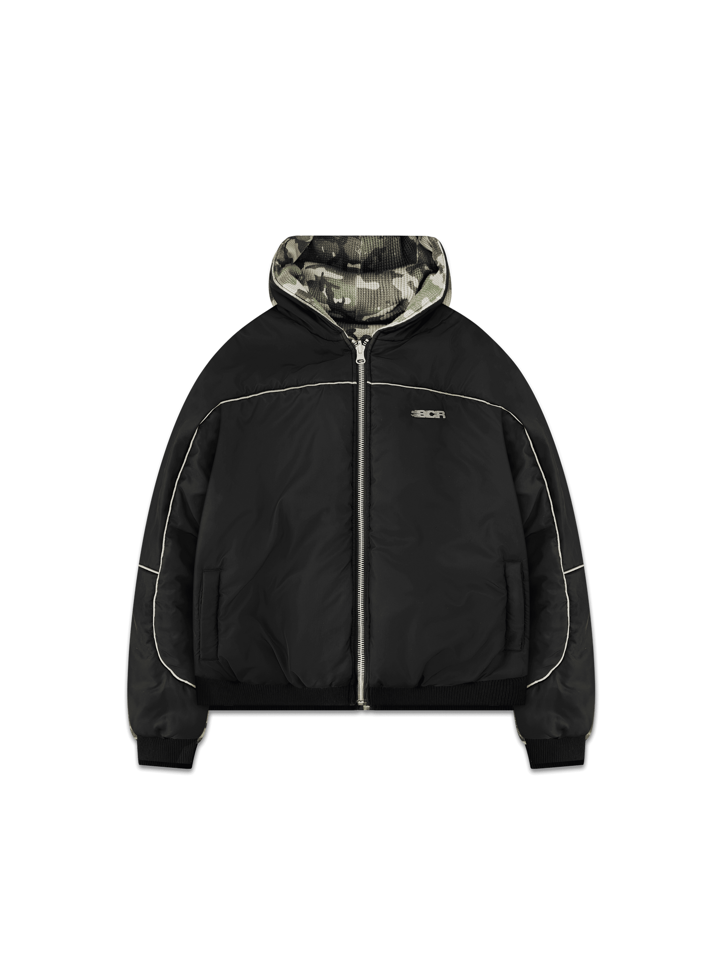 REVERSIBLE BOMBER JACKET - CAMO