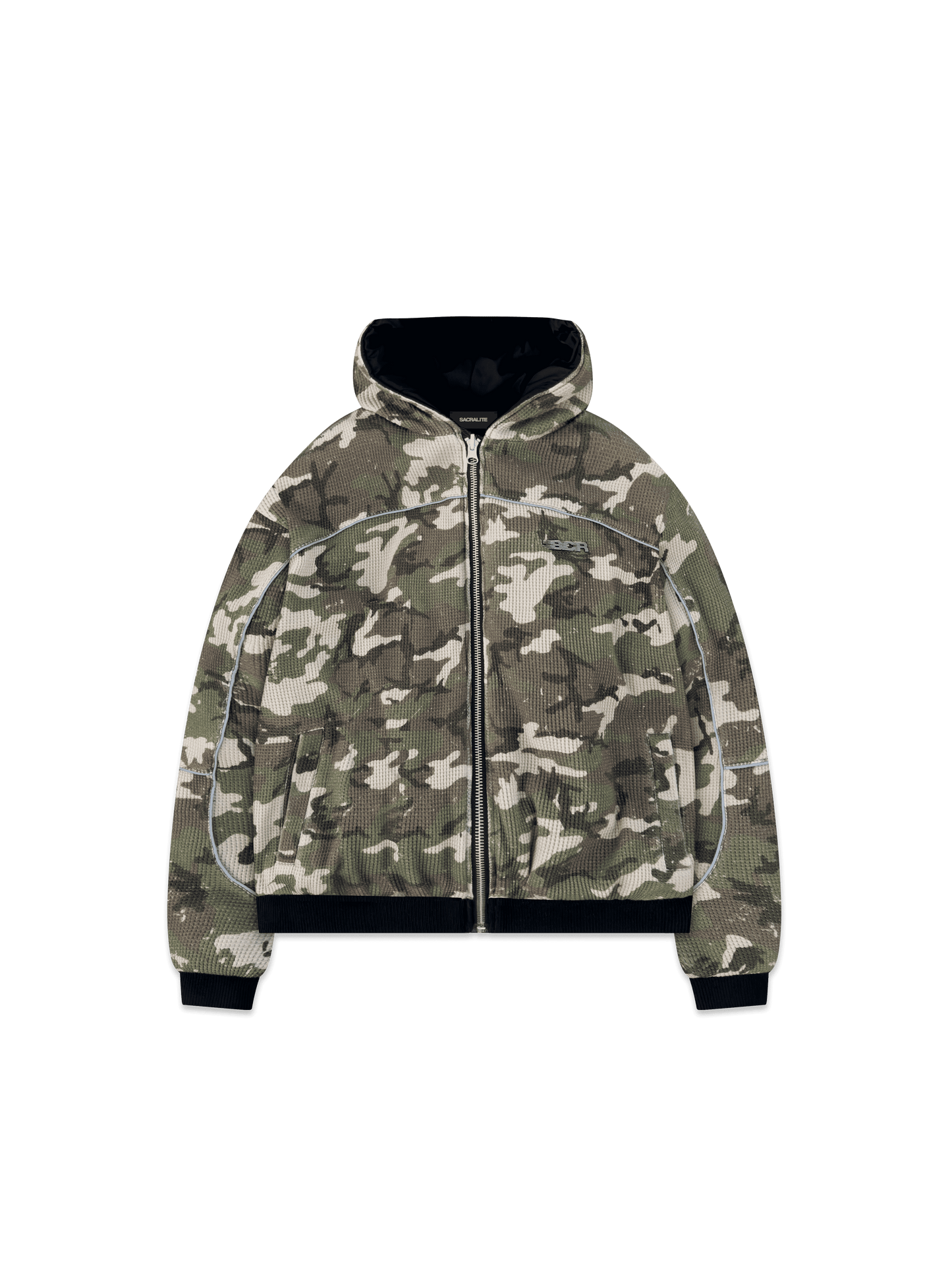 REVERSIBLE BOMBER JACKET - CAMO